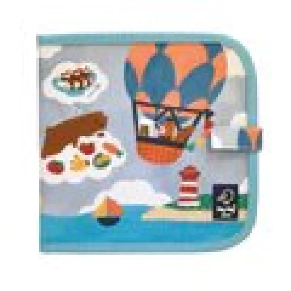 Jaq Jaq & Friends Doodle It & Go Erasable Book Hot Air Balloons