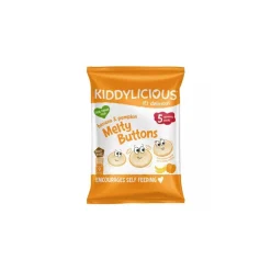 Kiddylicious Melty Buttons Banana & Pumpkin (multipack)