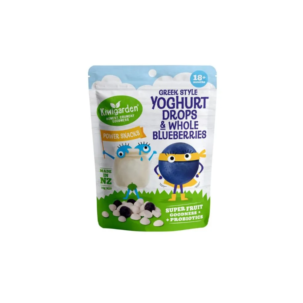 KiwiGarden Greek Yoghurt Drops & Whole Blueberries