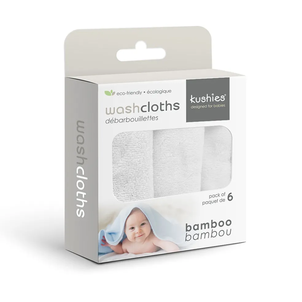 Kushies Bamboo | Washcloths