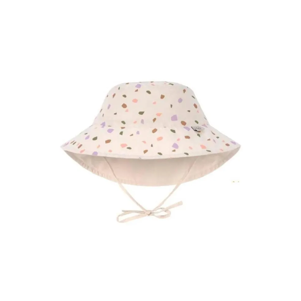 Lassig Sun Protection Bucket Hat, Fish Light Pink