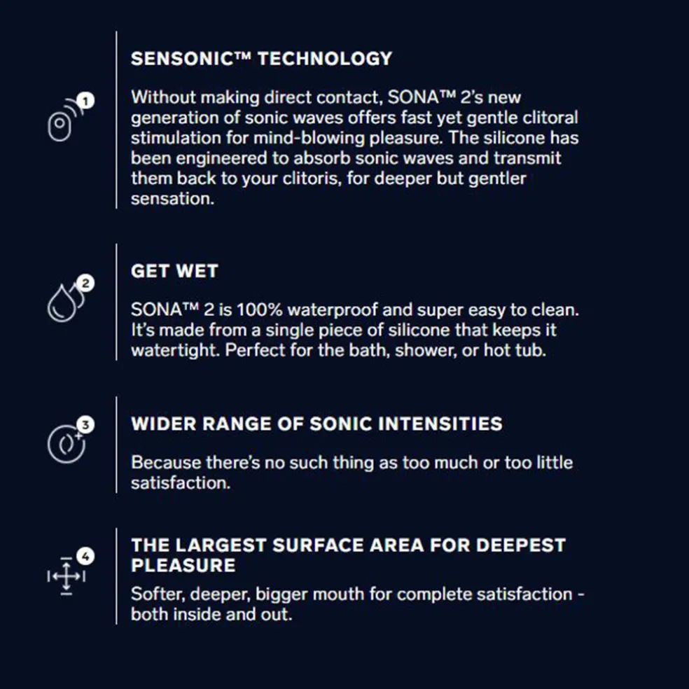 LELO SONA™ 2 Cruise Female Massager