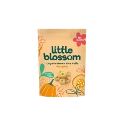Little Blossom Organic Brown Rice Puffs | Pumpkin