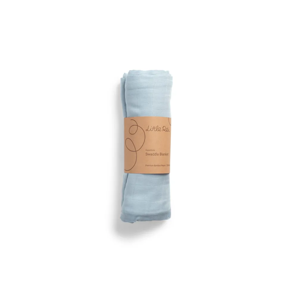 Little Rei Bamboo Swaddle Blanket Single (Solid Colours)