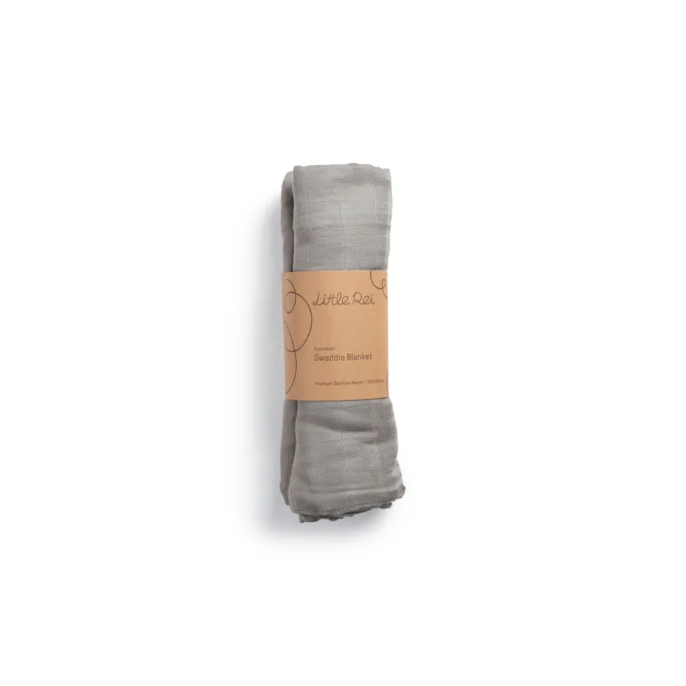Little Rei Bamboo Swaddle Blanket Single (Solid Colours)