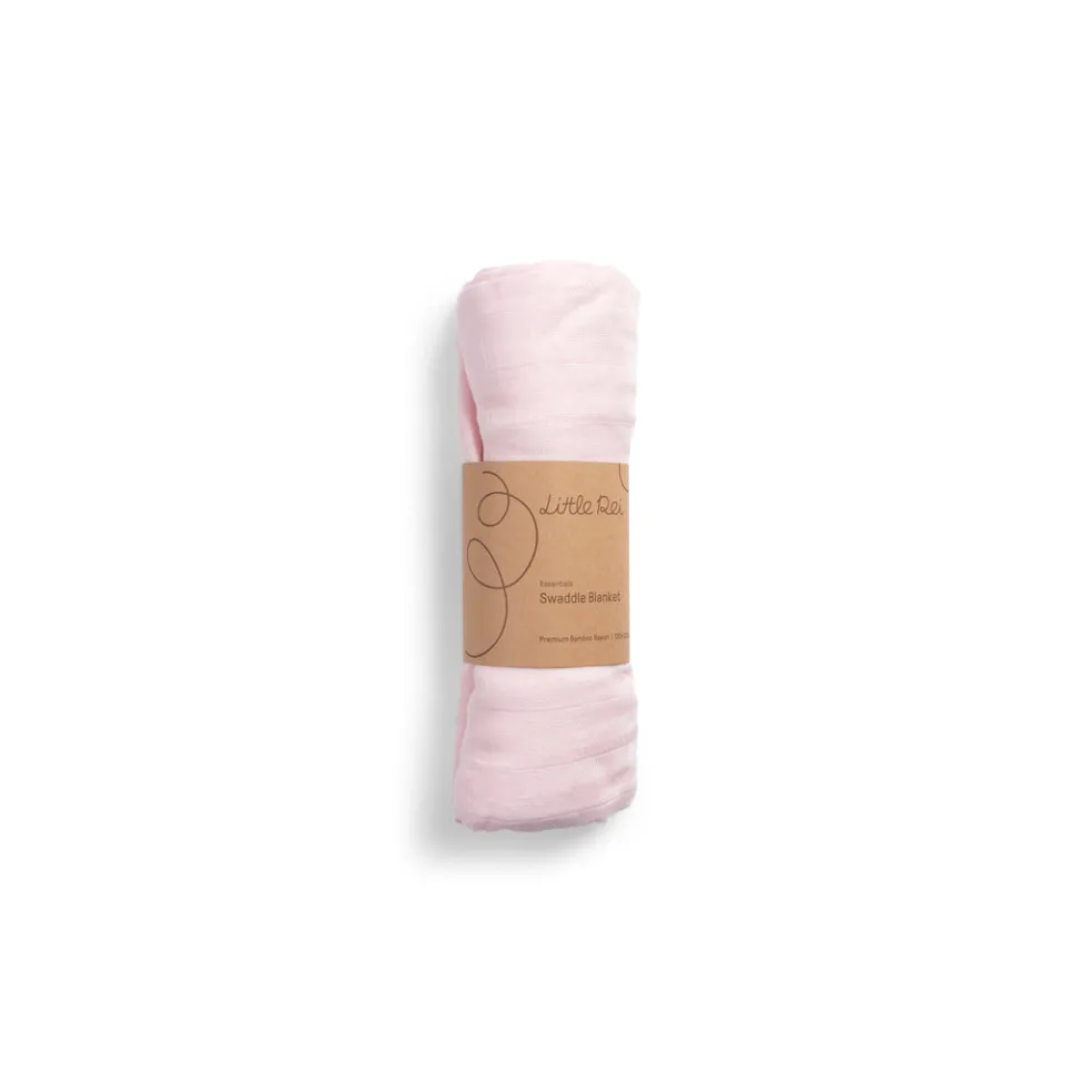 Little Rei Bamboo Swaddle Blanket Single (Solid Colours)