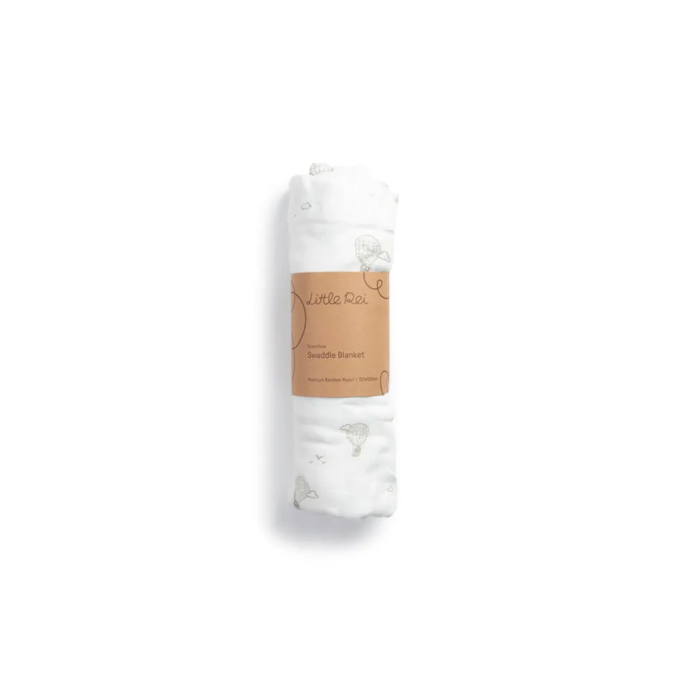 Little Rei Bamboo Swaddle Blanket Single (Printed)