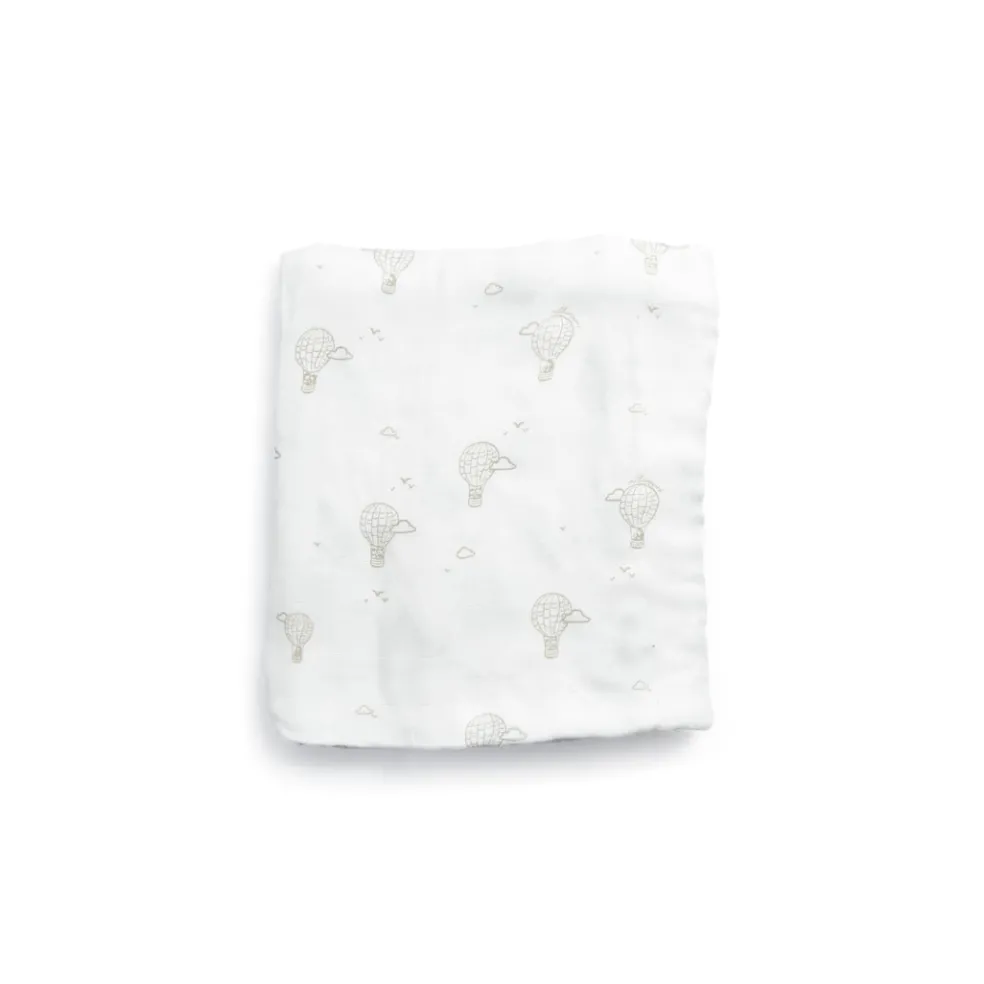 Little Rei Bamboo Swaddle Blanket Single (Printed)