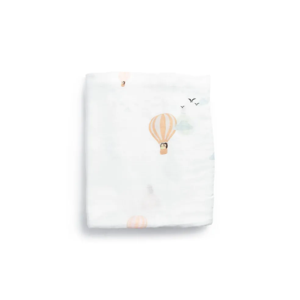 Little Rei Bamboo Swaddle Blanket Single (Printed)