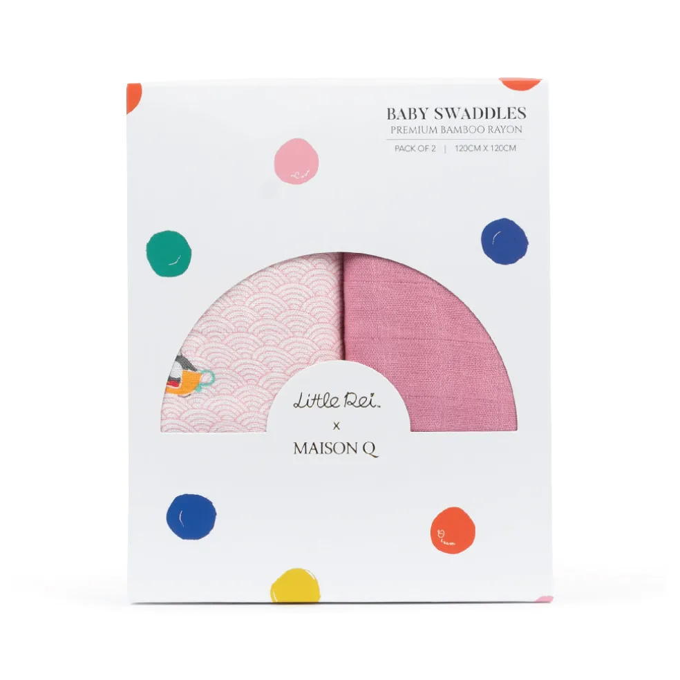 Little Rei x Maison Q Swaddle - 2pc