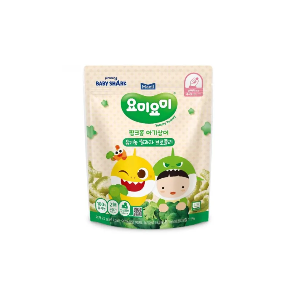 Maeil Organic Rice Snack - Green Stage 1 (Broccoli)