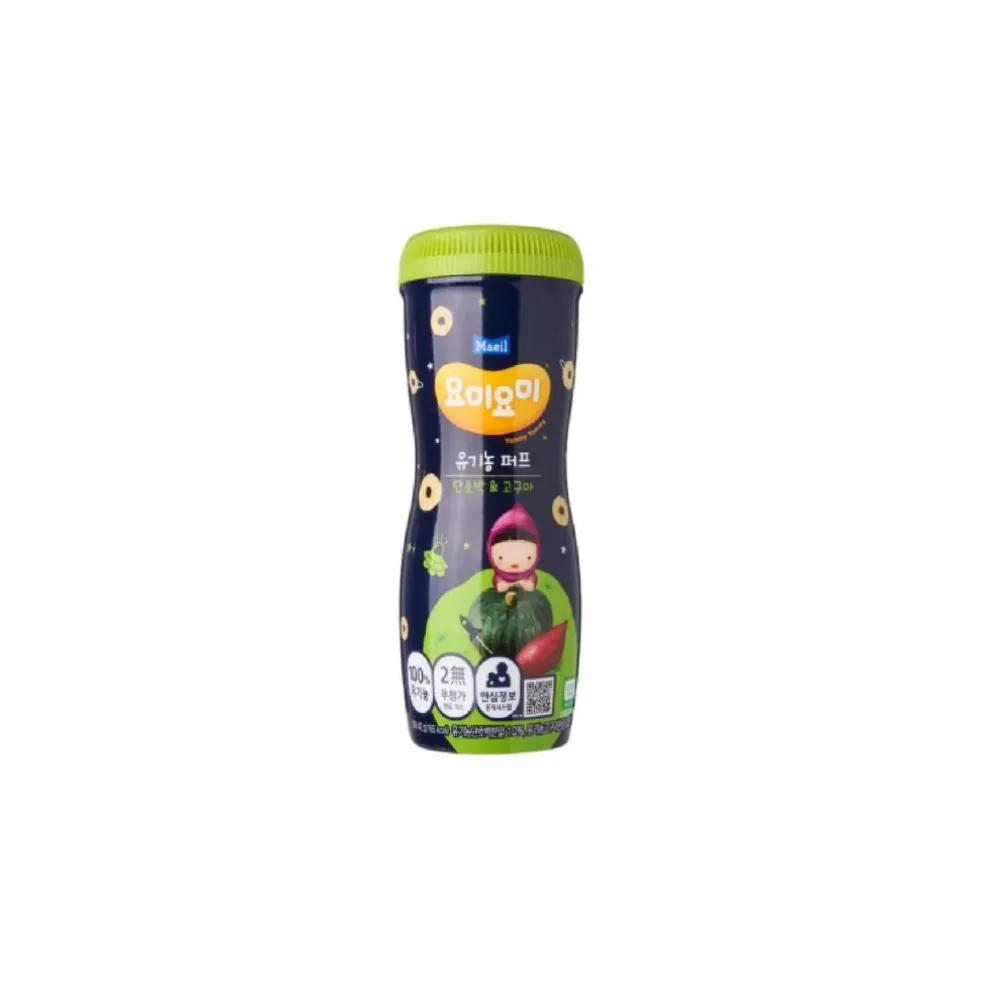 Maeil Yummy Organic Puff - Pumpkin & Sweet Potato