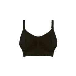 Mama's Choice Seamless Hands Free Pumping Bra (Black)