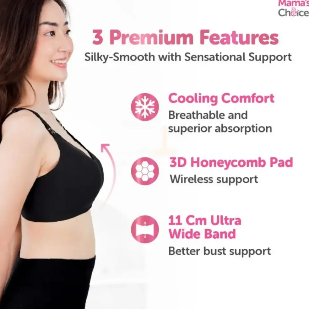 Mama's Choice Ultra Soft Nursing Bra