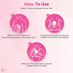 Mama's Choice Washable Breast Pad