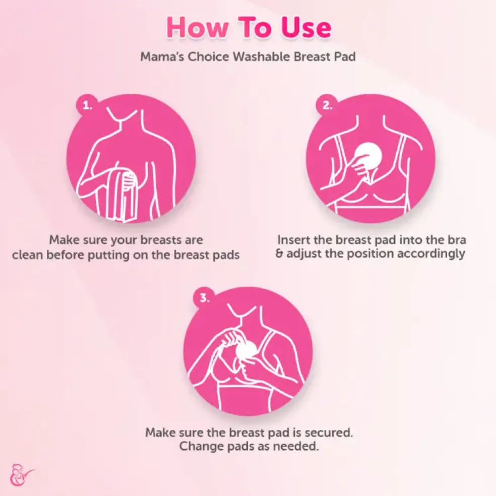 Mama's Choice Washable Breast Pad