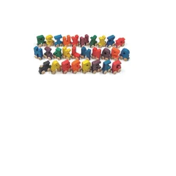 Maple Landmark Magnetic NameTrain - Letter D