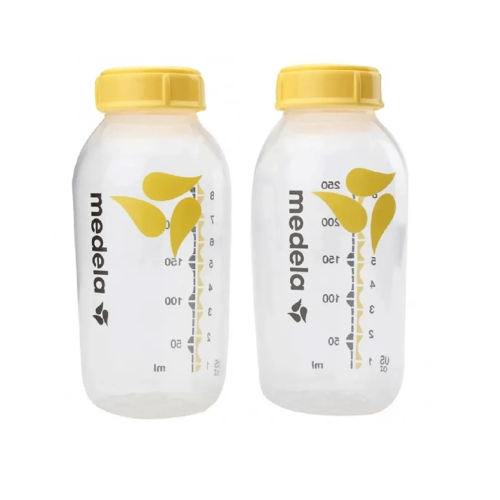Medela 250ml Breast Bottle - 2 pack