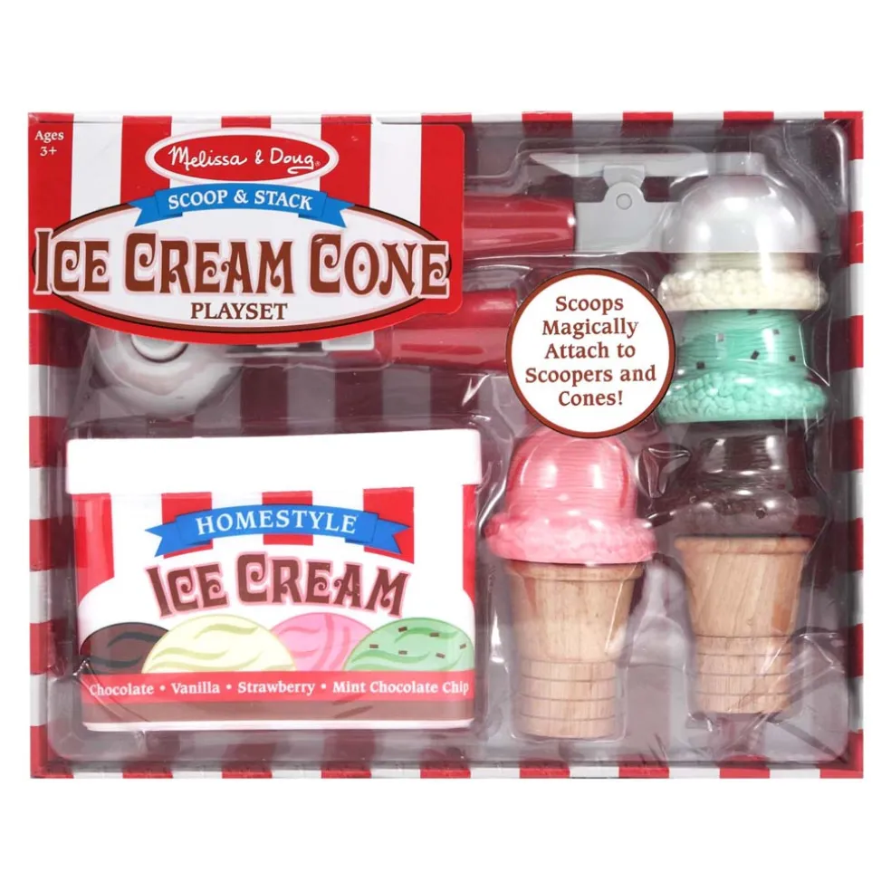 Melissa and Doug Play Food - Ice Cream Set