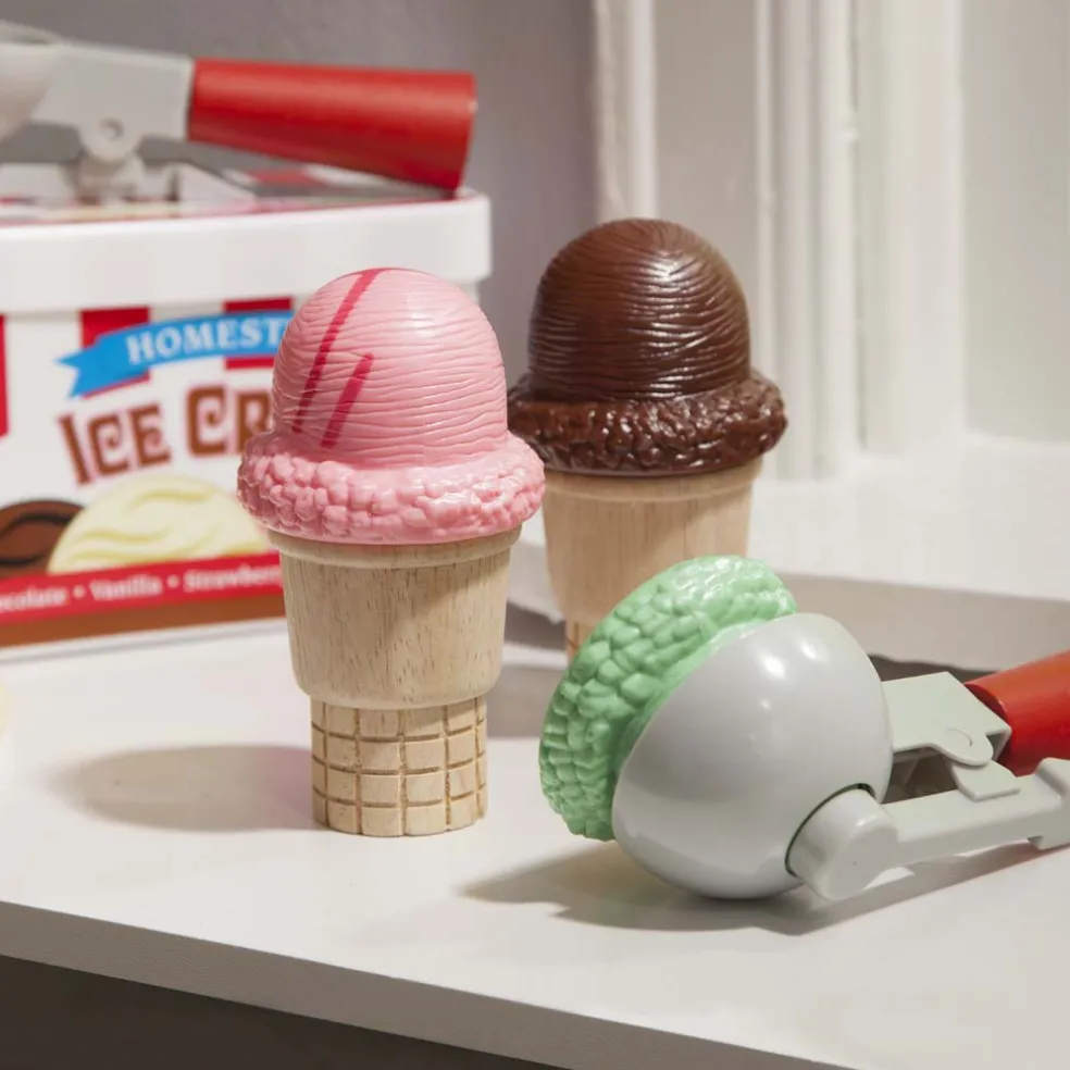 Melissa and Doug Play Food - Ice Cream Set