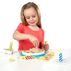Melissa & Doug Birthday Party - Wooden Play Food 3 years+