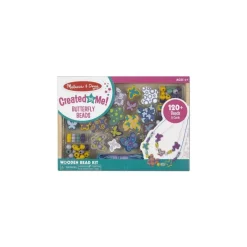Melissa & Doug Created by Me! Butterfly Beads Wooden Bead Kit 4 years+