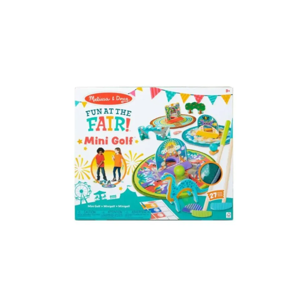 Melissa & Doug Fun at the Fair! Mini Golf Play Set