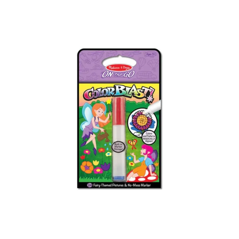Melissa & Doug ON the GO Color Blast Book - Fairy