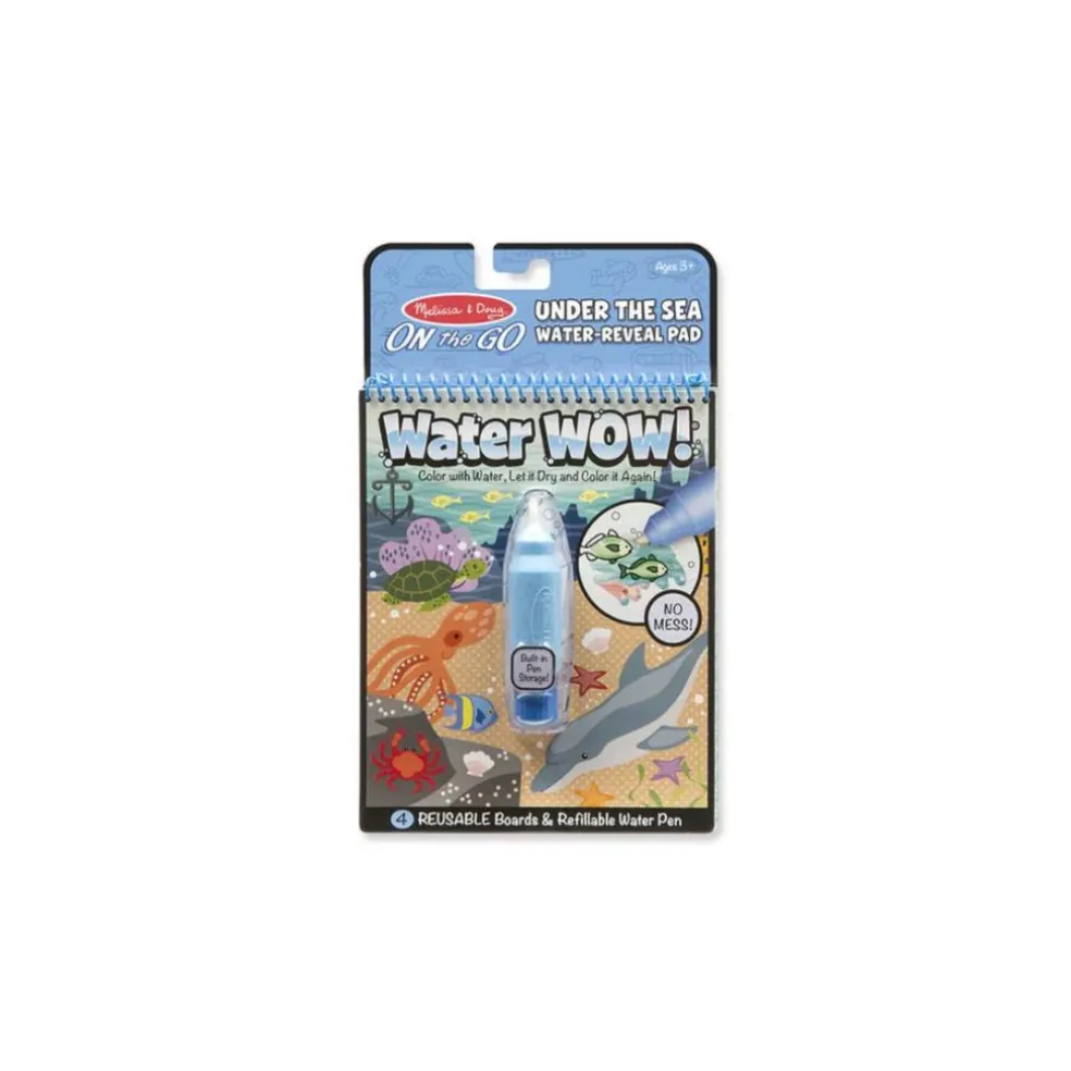 Melissa & Doug ON the Go Water Wow! Travel Activity Pad - Under the Sea Water Reveal Pad