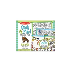 Melissa & Doug Seek & Find Sticker Pad- Animal 4 years+