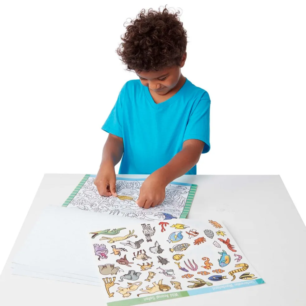 Melissa & Doug Seek & Find Sticker Pad- Animal 4 years+