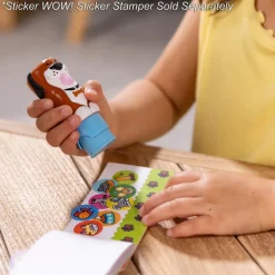 Melissa & Doug Sticker WOW! Mini Activity Pad & Sticker Stamper