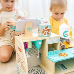 Melissa & Doug Wooden Cafe Barista Coffee Shop