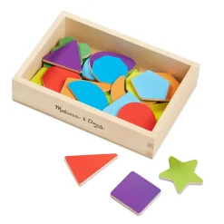 Melissa & Doug Wooden Magnets (Assorted Designs)