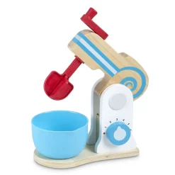 Melissa & Doug Wooden Make-a-Cake Mixer Set 3 years+