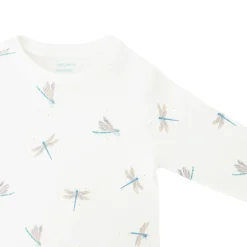 Motherswork x Le Petit Society Long Sleeve Organic Pyjamas Set in Dragonfly Print