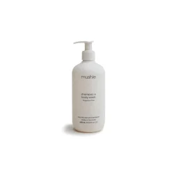Mushie Baby Shampoo & Body Wash - Fragrance Free (400 ml)