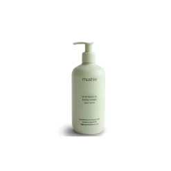 Mushie Baby Shampoo & Body Wash - Green Lemon (400 ml)
