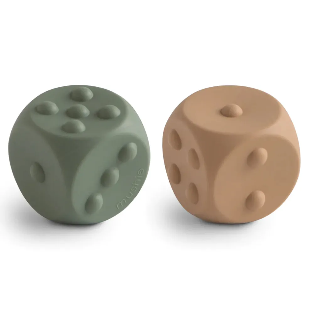 Mushie Dice Press Toy 2-Pack