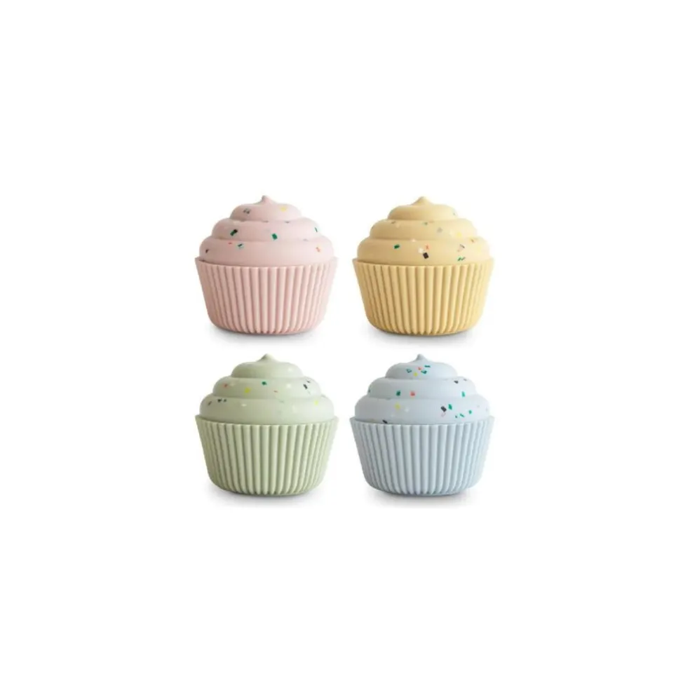 Mushie Mix and Match Cupcake Toy