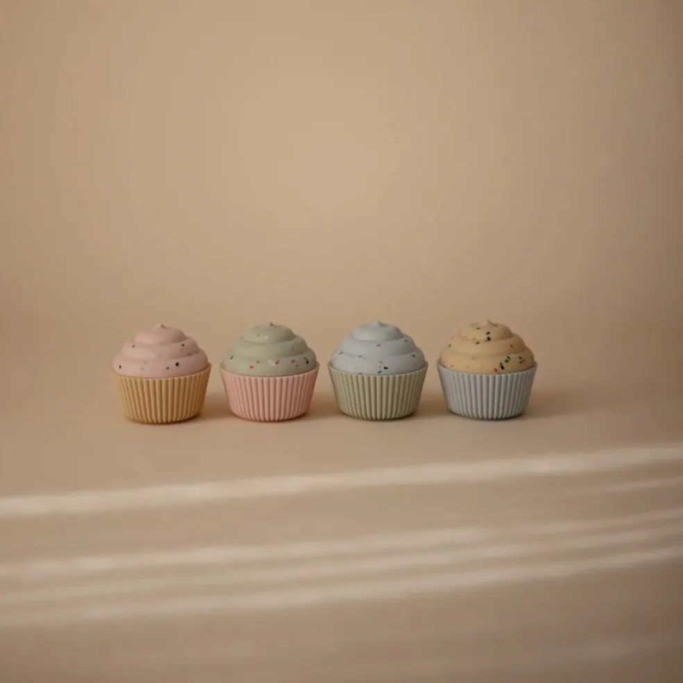 Mushie Mix and Match Cupcake Toy