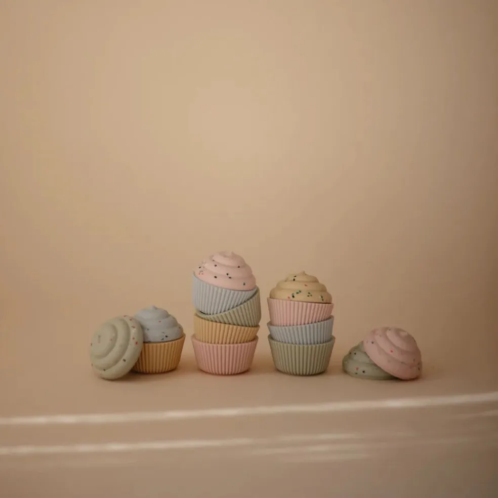 Mushie Mix and Match Cupcake Toy
