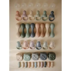 Mushie Silicone Fresh Food Feeder 2-Pack (Choice of 6 Colours)