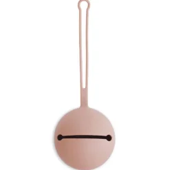 Mushie Silicone Pacifier Holder Case