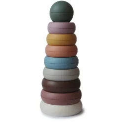 Mushie Stacking Rings Toy