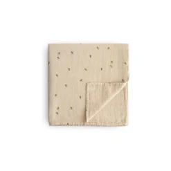 Mushie Swaddle Blanket Organic Cotton