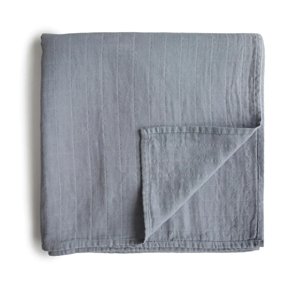 Mushie Swaddle Blanket Organic Cotton