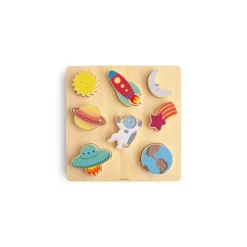 Mushie Wooden Space Puzzle