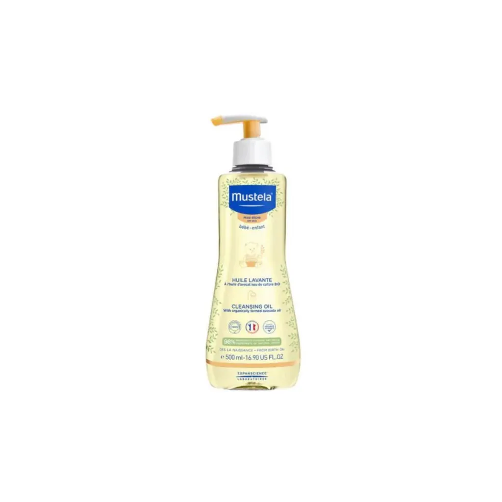 Mustela Cleansing Oil for Dry Skin - 500ml