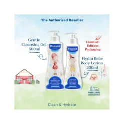 Mustela Fairy Tale Gentle Cleansing Gel & Body Lotion Bundle